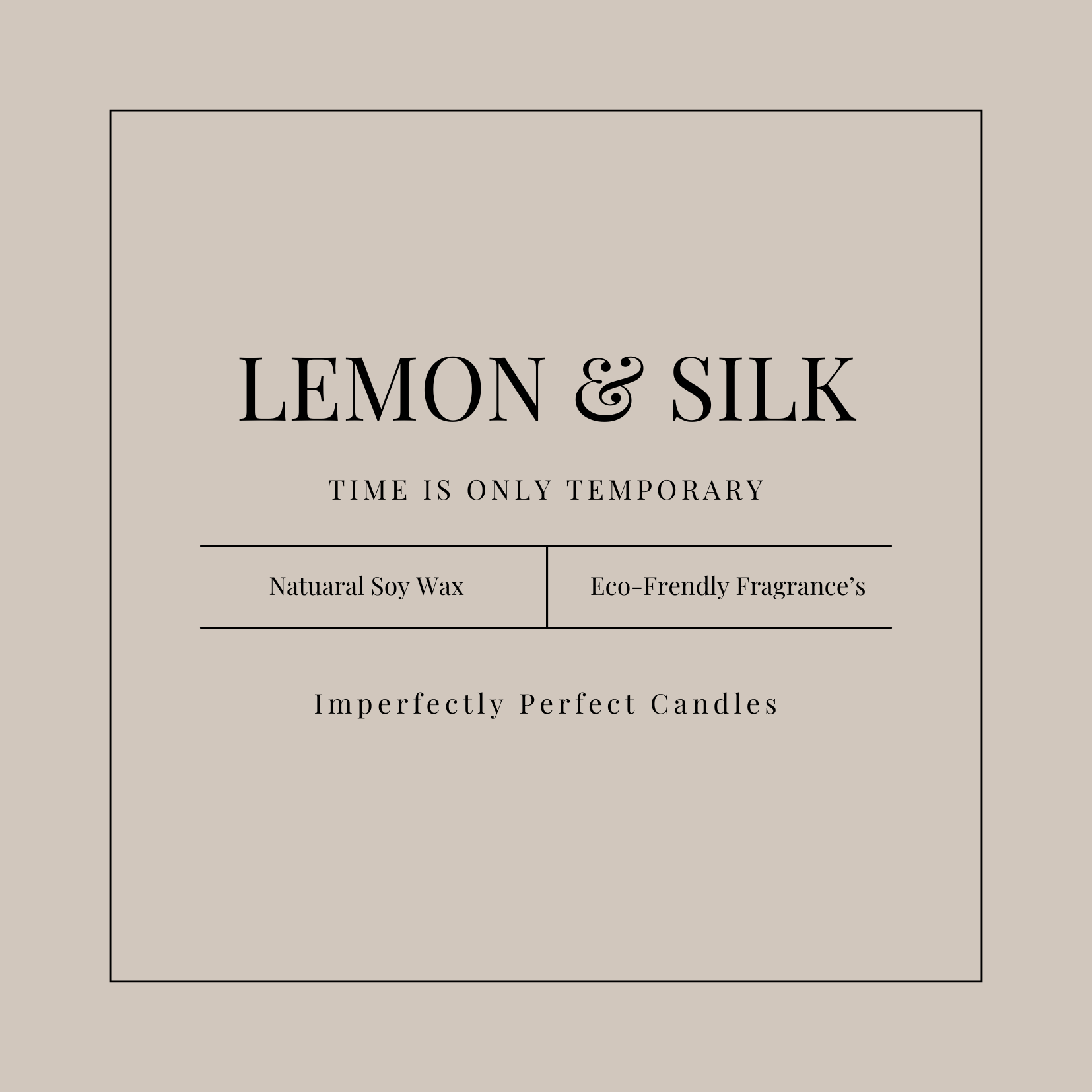 The Monument — Lemon & Silk