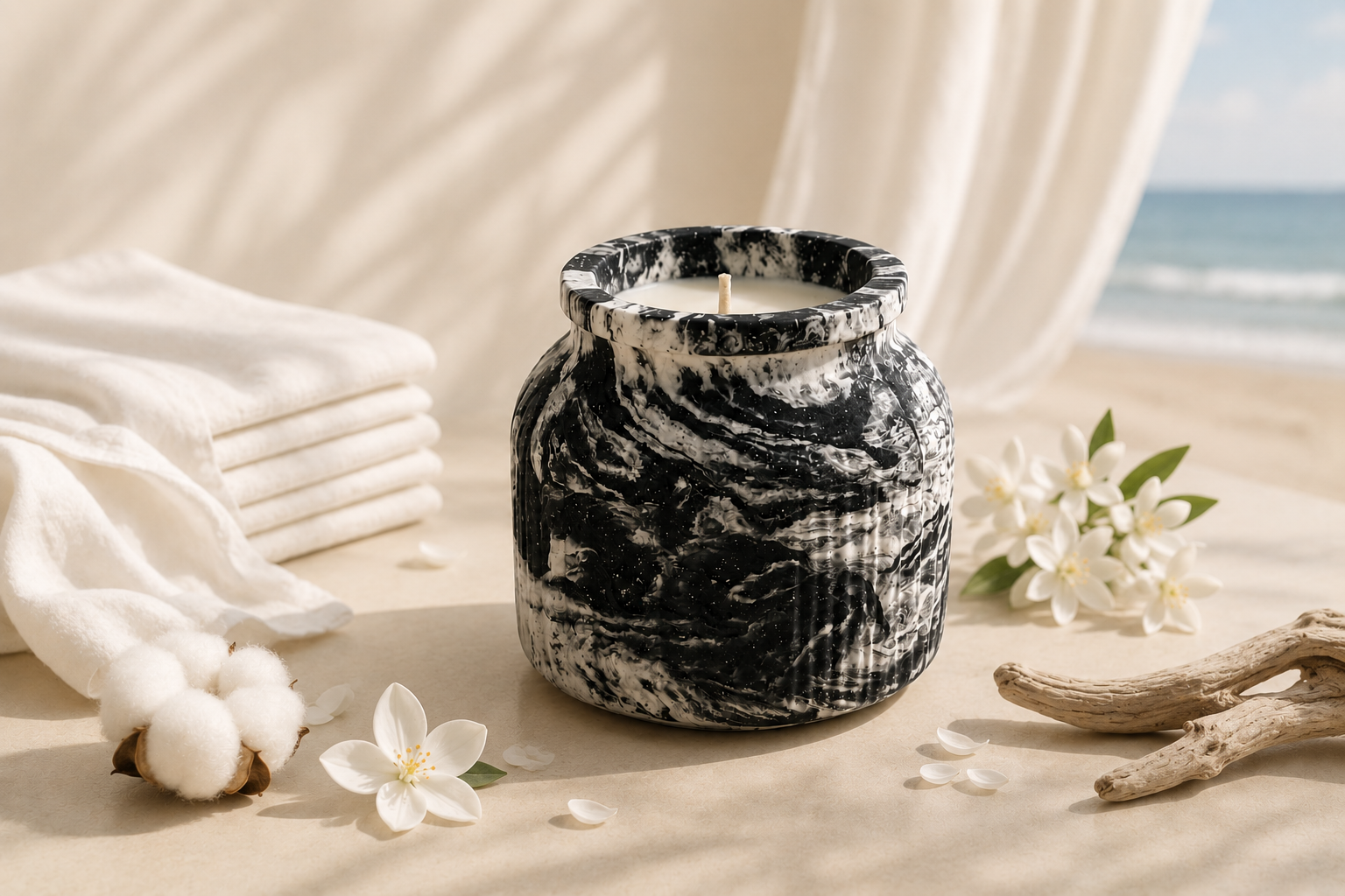 Eclipse Noir • Beach + Linen
